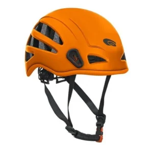 Lekki kask wspinaczkowy pomarańczowy