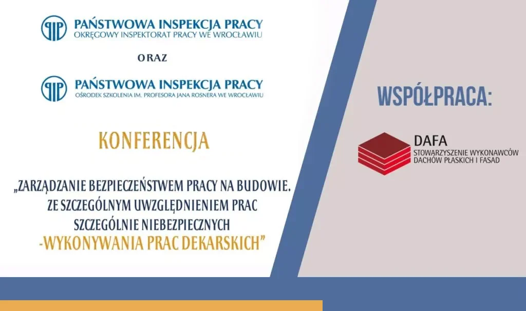 Konferencja: Zarządzanie bezpieczeństwem pracy na budowie