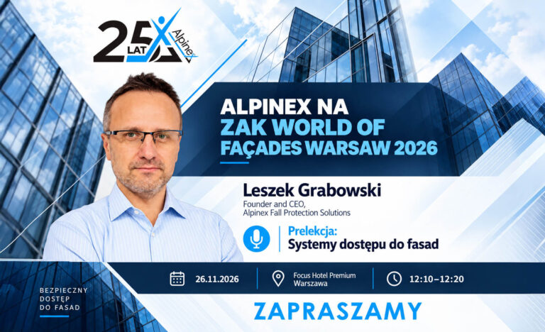Leszek na Zak World of Façades Warsaw 2026