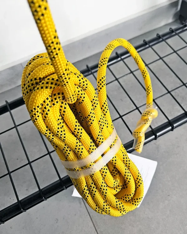 Lina do pracy na wysokości żółta Lina do pracy na wysokości żółta