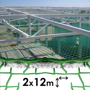 Siatka asekuracyjna pozioma typ S wymiaru 2x12m