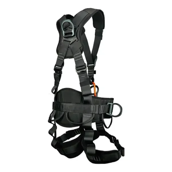 Szelki alpinistyczne do pracy na linach, w dostępie linowym ht327 tył Szelki alpinistyczne do pracy na linach, w dostępie linowym ht327 tył