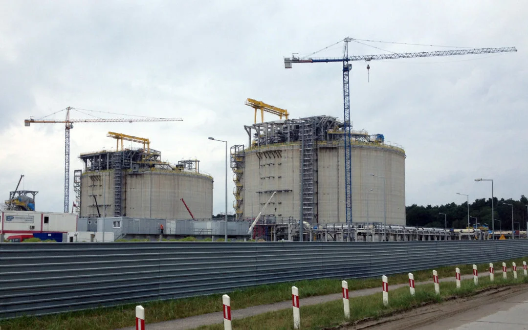 Inwestycja LNG Terminalu Gazowego w Świnoujściu z udziałem siatek polipropylenowych Alpinex