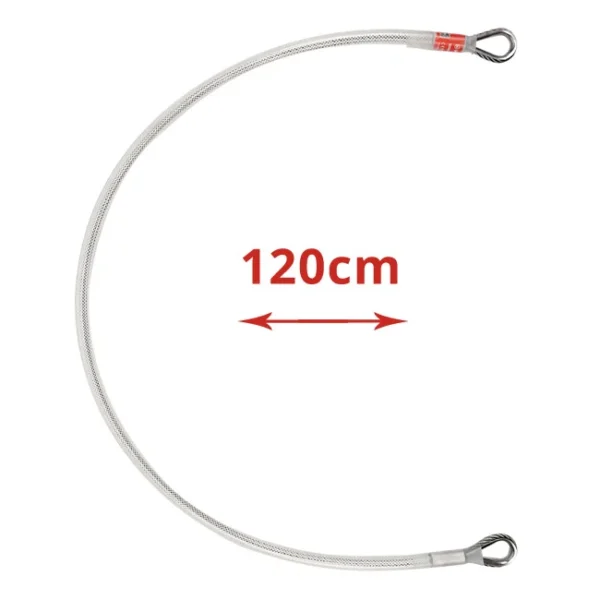 Zaczep linkowy stalowy Alpinex 120cm